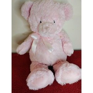 Baby Gund Pink Plush My First Teddy Bear Stuffed Toy 18" inc